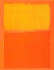 Orange Canvas Paintings - Orange and Yellow